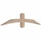 Ekena Millwork Bellingham Smooth Timber Gable Bracket, Douglas Fir, 60"W x 12"H x 3 1/2"D x 3 1/2"F, 5/12 Pitch GBW060X12X0404BEL00SDF - alternate 5
